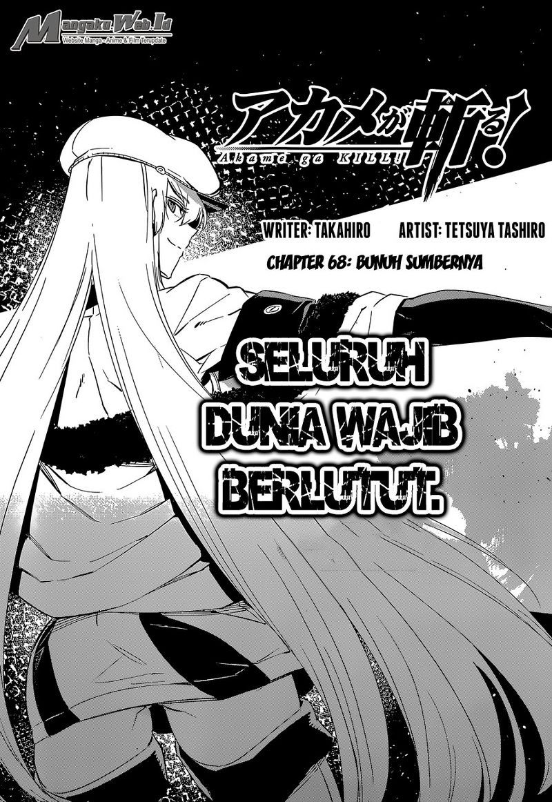 Akame ga Kill! Chapter 68 halaman 4