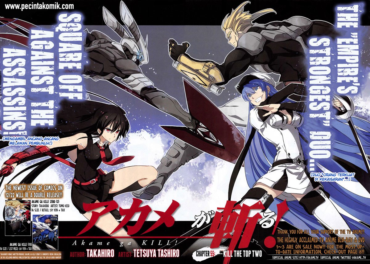Akame ga Kill! Chapter 55 halaman 3