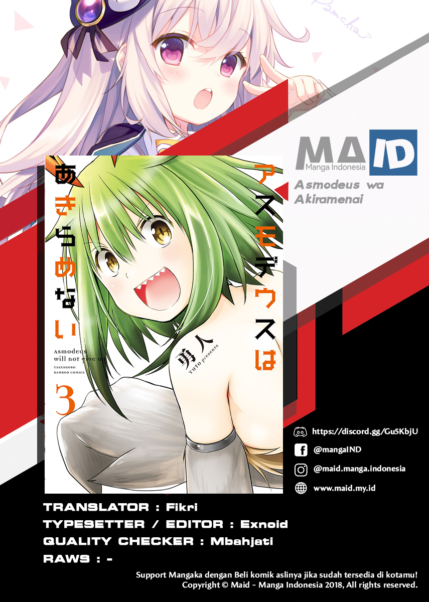 Manga Asmodeus wa Akiramenai Chapter 20 gambar 2
