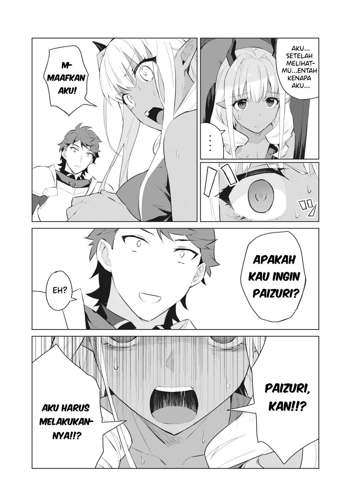 Manga Biryuu Enshoutan ~Jikokouteikan ga Gekitei na Dragon-kyuu Bishoujo Maou o, Yuusha ga Icharabu de Taijisuru Ohanashi~ Chapter 1.2 gambar 2