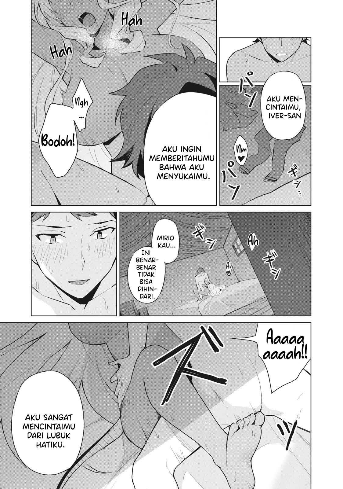 Manga Biryuu Enshoutan ~Jikokouteikan ga Gekitei na Dragon-kyuu Bishoujo Maou o, Yuusha ga Icharabu de Taijisuru Ohanashi~ Chapter 1 gambar 2