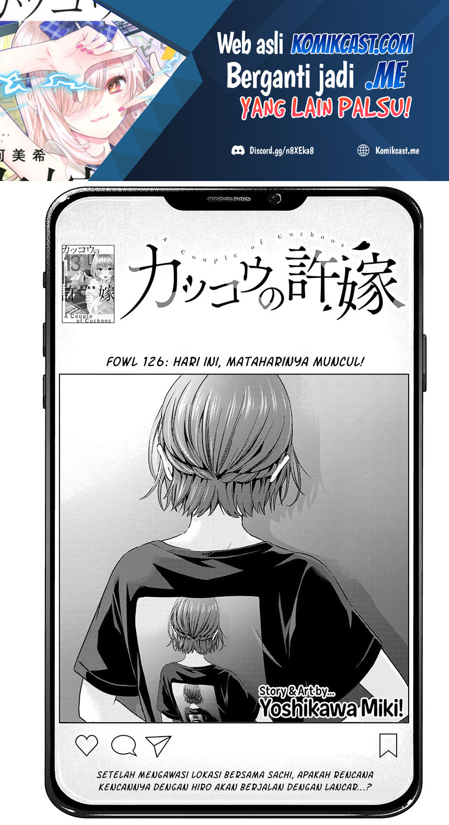 Manga The Cuckoo’s Fiancee Chapter 126 gambar 2