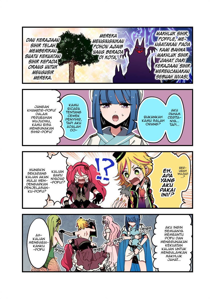 Manga Danshi Koukousei ga Mahou Shoujo ni Naru Hanashi Chapter 3 gambar 2