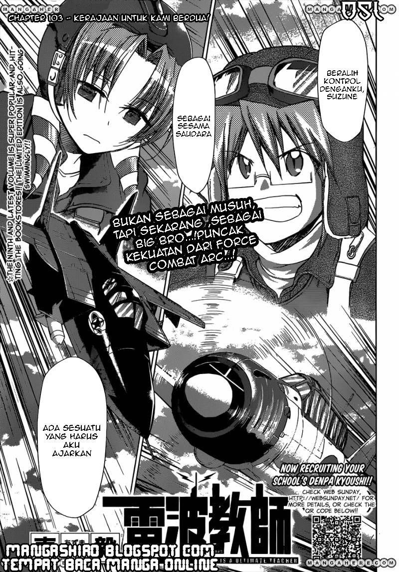 Manga Denpa Kyoushi Chapter 103 gambar 2