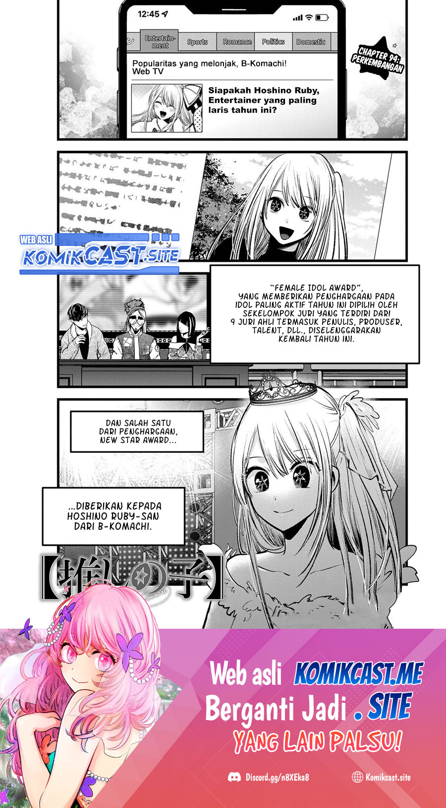 Manga Oshi no Ko Chapter 94 gambar 2