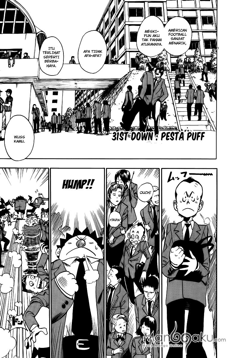 Manga Eyeshield 21 Chapter 31 gambar 2