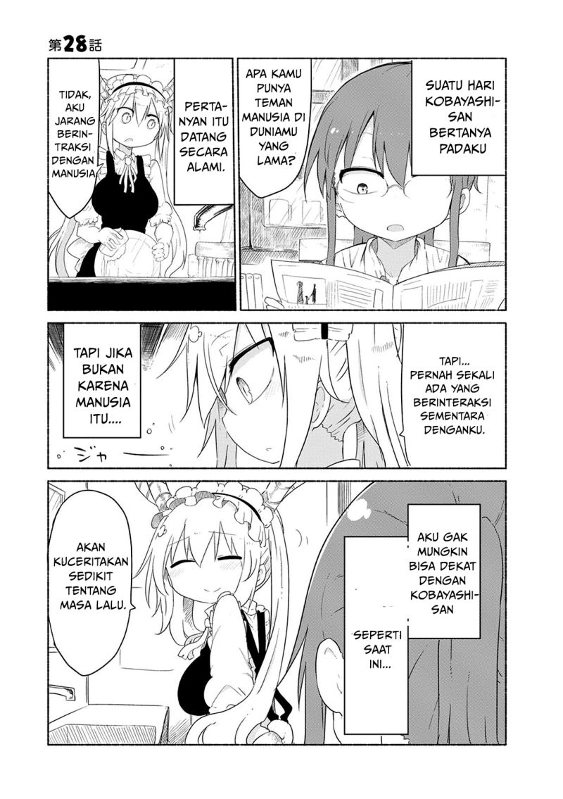 Manga Kobayashi-san Chi no Maid Dragon Chapter 28 gambar 2