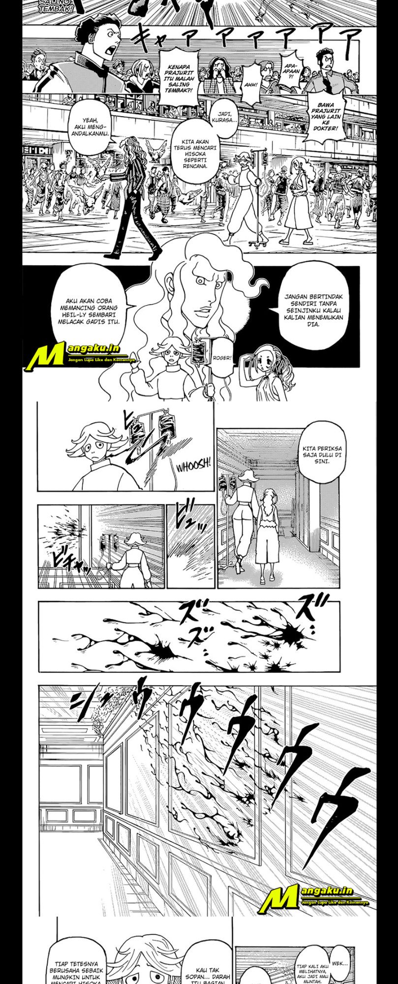Manga Hunter x Hunter Chapter 391 gambar 2