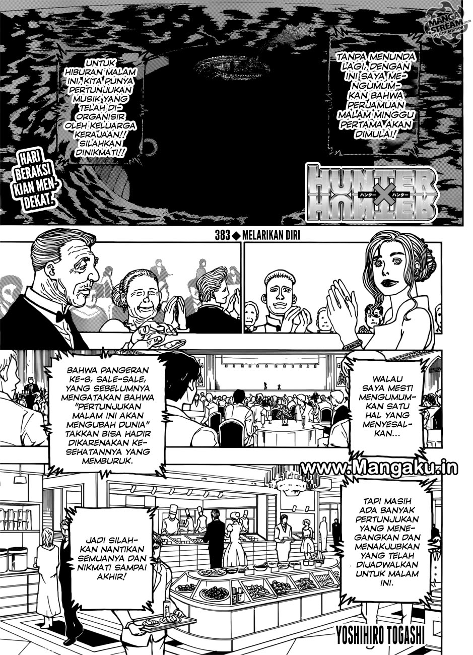 Manga Hunter x Hunter Chapter 383 gambar 2
