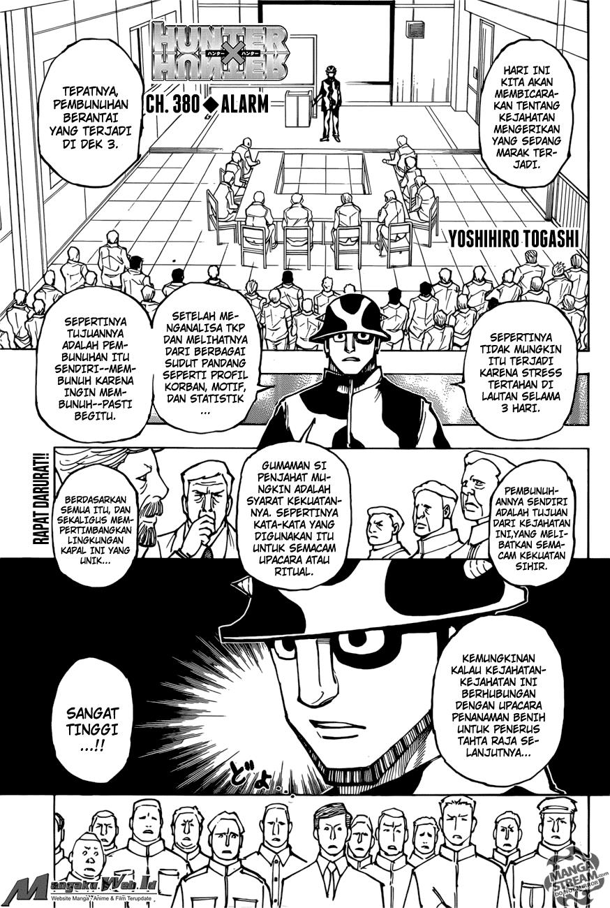 Manga Hunter x Hunter Chapter 380 gambar 2