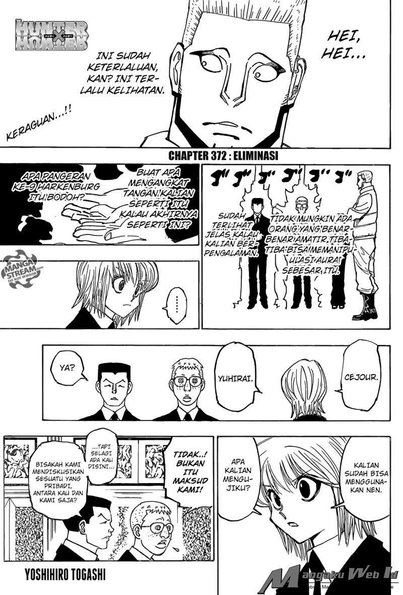 Manga Hunter x Hunter Chapter 372 gambar 2