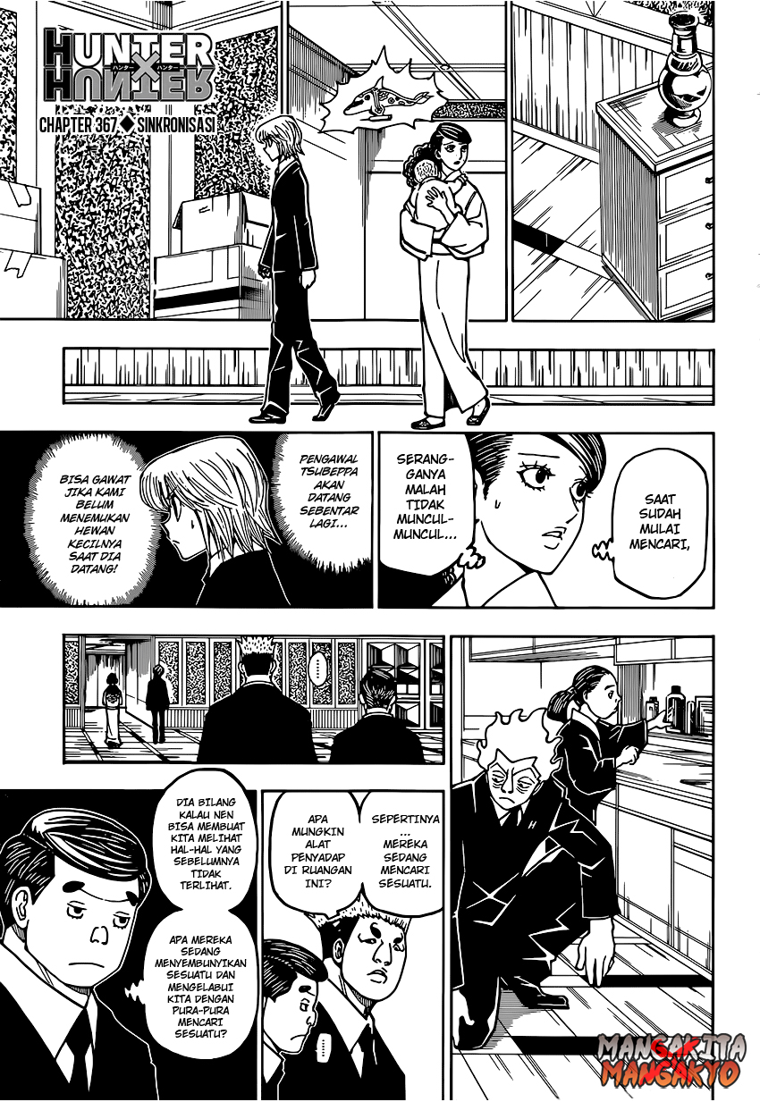 Manga Hunter x Hunter Chapter 367 gambar 2