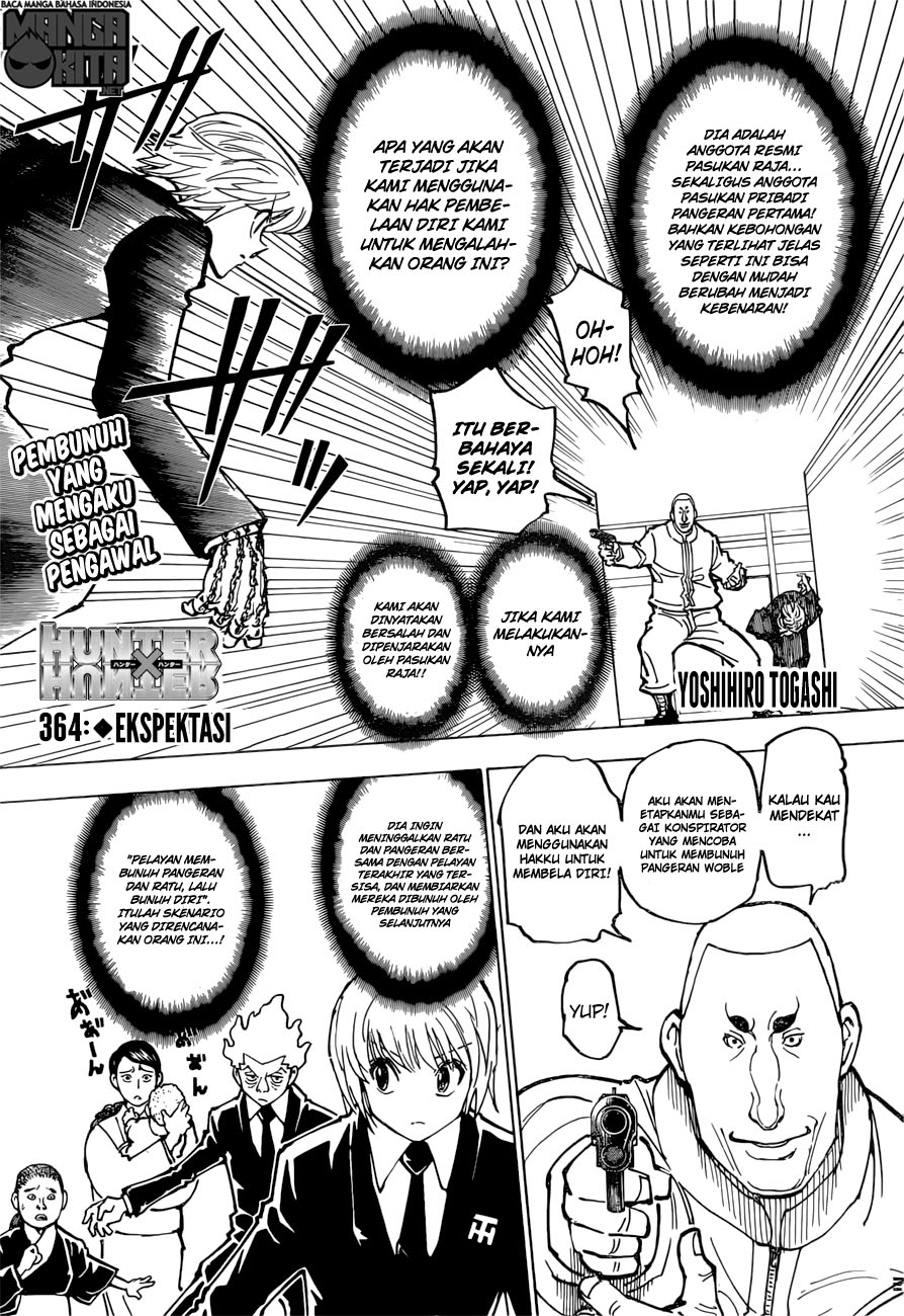 Manga Hunter x Hunter Chapter 364 gambar 2