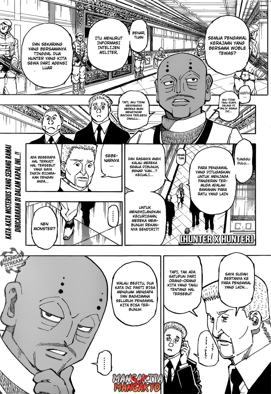 Manga Hunter x Hunter Chapter 363 gambar 2
