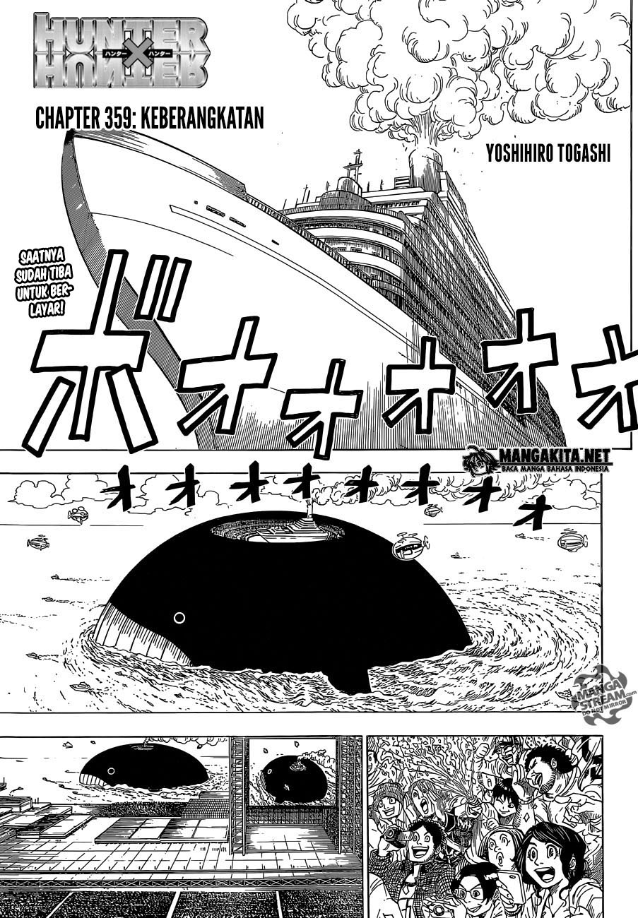 Manga Hunter x Hunter Chapter 359 gambar 2