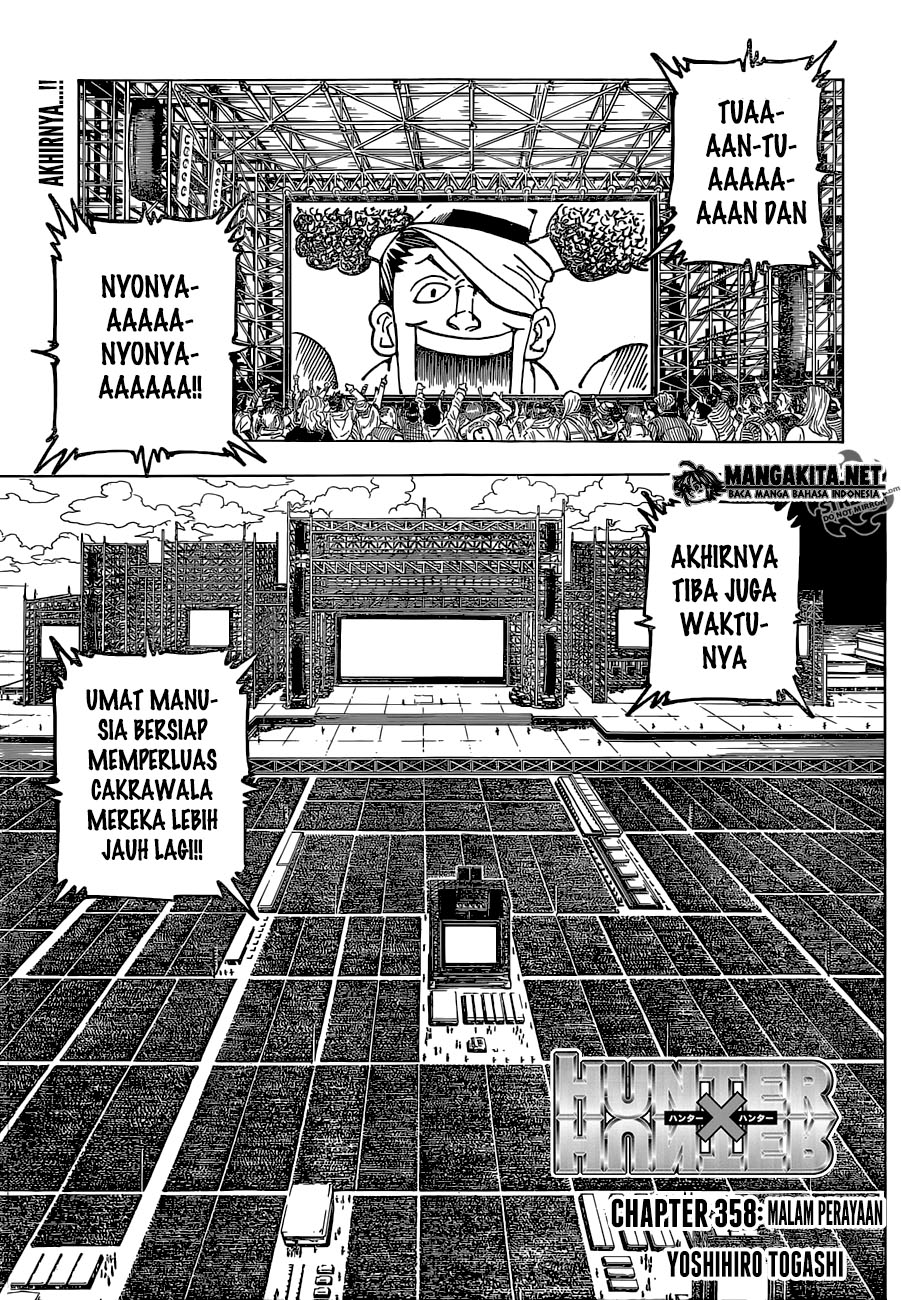 Manga Hunter x Hunter Chapter 358 gambar 2