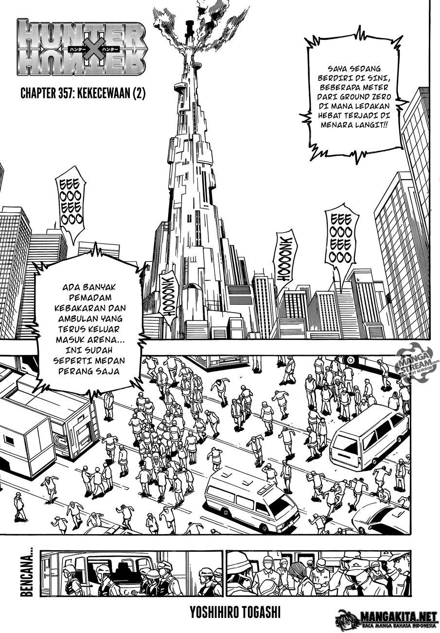 Manga Hunter x Hunter Chapter 357 gambar 2