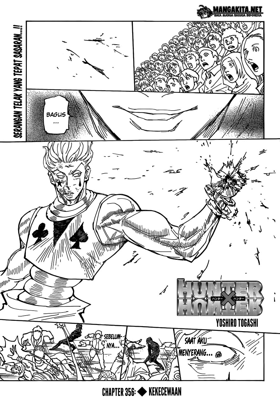 Manga Hunter x Hunter Chapter 356 gambar 2