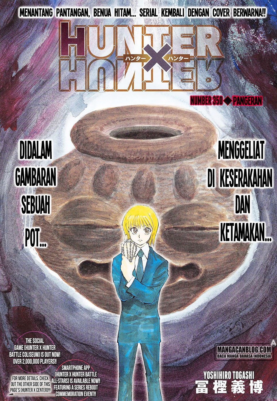 Manga Hunter x Hunter Chapter 350 gambar 2