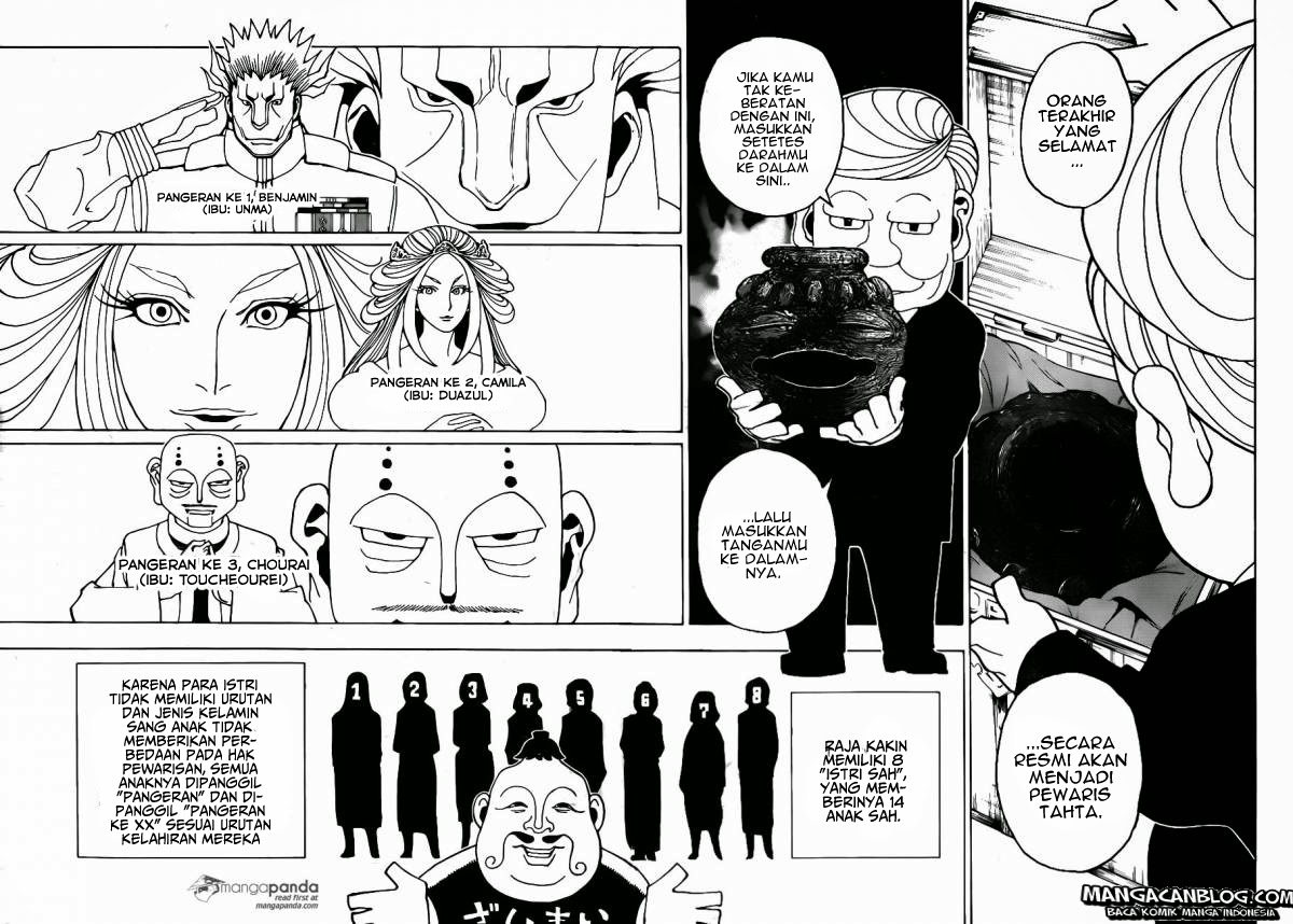 Manga Hunter x Hunter Chapter 349 gambar 2
