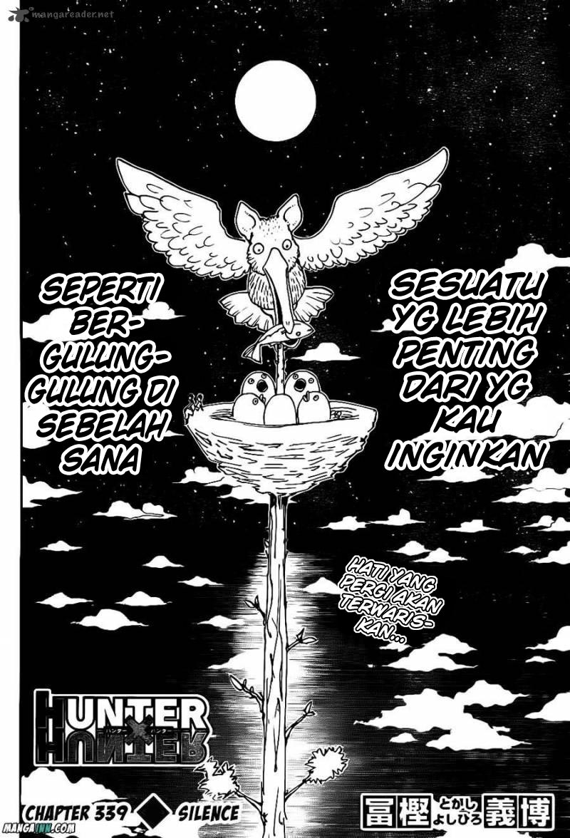 Manga Hunter x Hunter Chapter 339 gambar 2