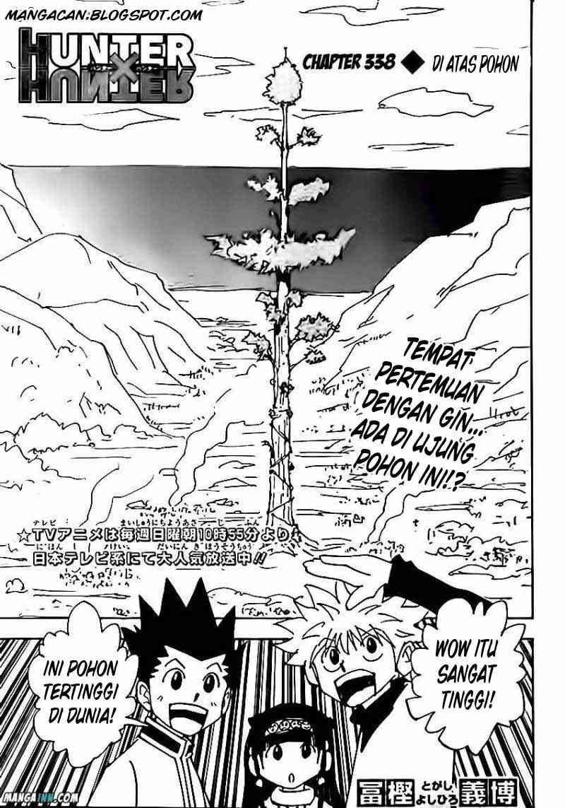 Manga Hunter x Hunter Chapter 338 gambar 2