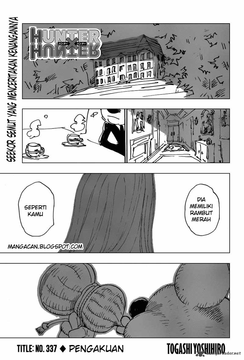 Manga Hunter x Hunter Chapter 337 gambar 2