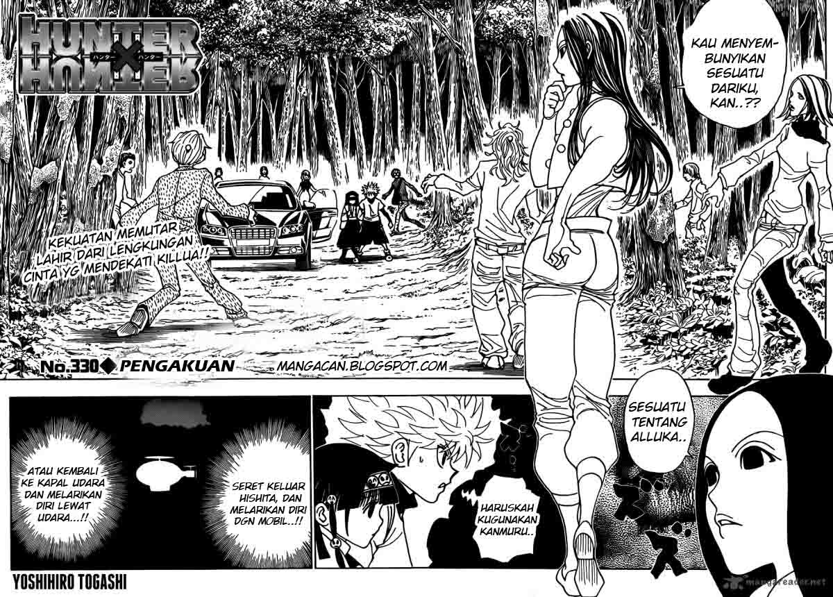 Manga Hunter x Hunter Chapter 330 gambar 2