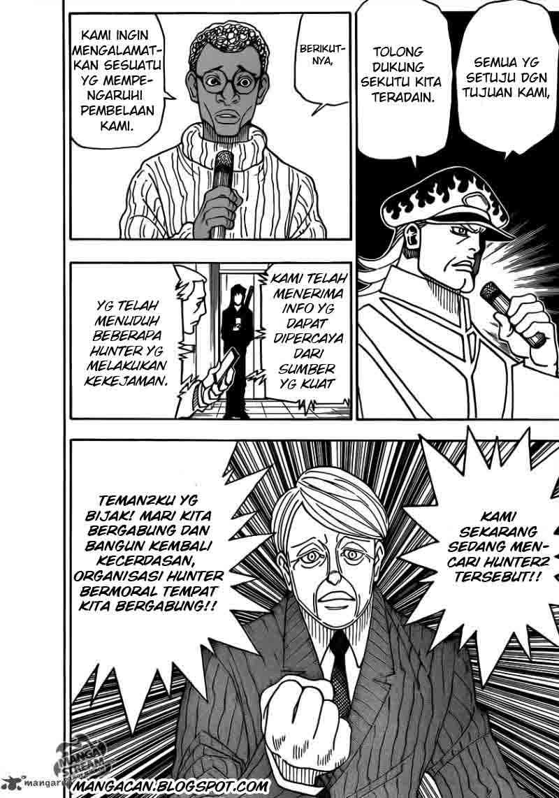 Manga Hunter x Hunter Chapter 329 gambar 2