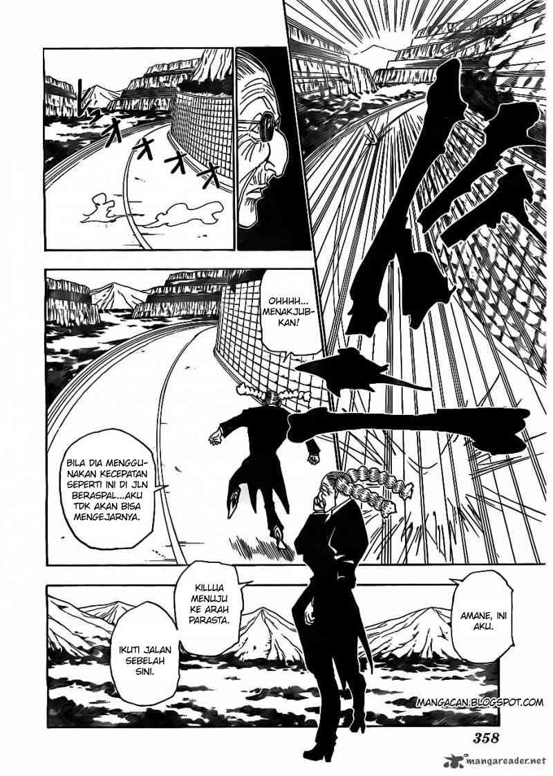 Manga Hunter x Hunter Chapter 328 gambar 2