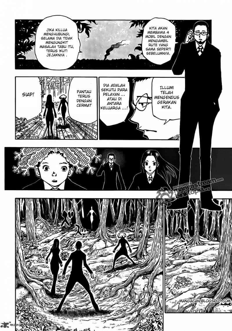 Manga Hunter x Hunter Chapter 327 gambar 2