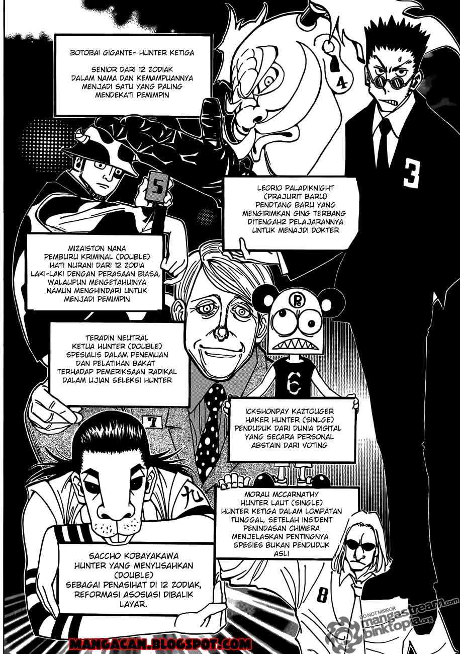 Manga Hunter x Hunter Chapter 326 gambar 2