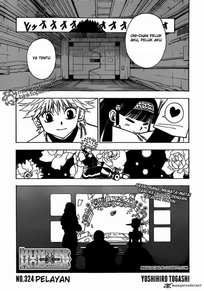 Manga Hunter x Hunter Chapter 324 gambar 2