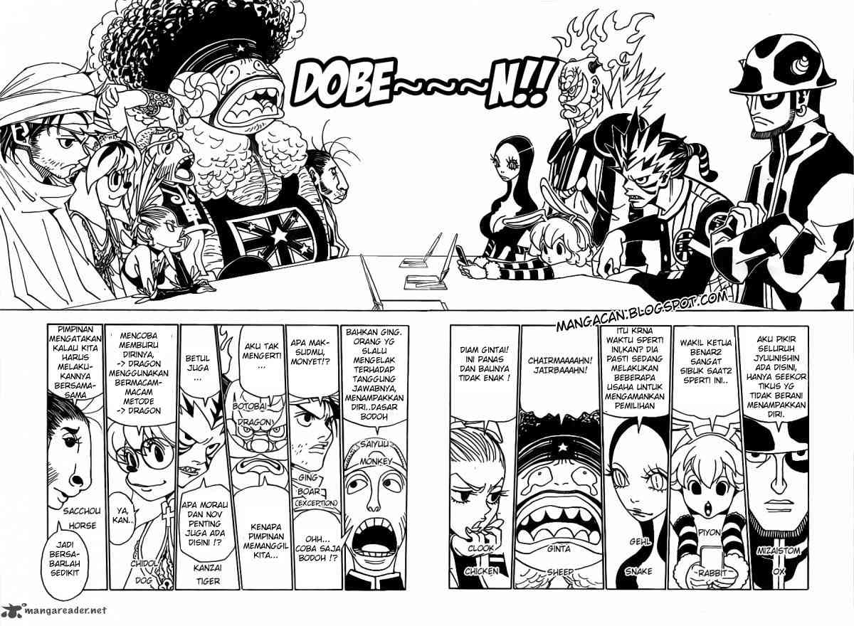 Manga Hunter x Hunter Chapter 319 gambar 2
