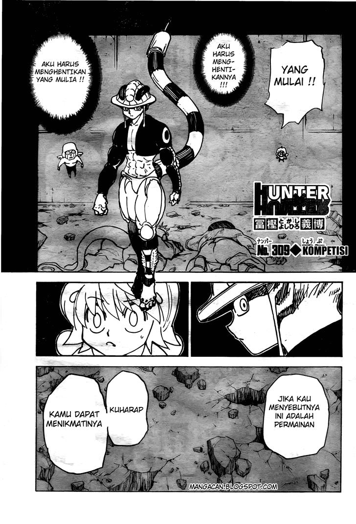 Manga Hunter x Hunter Chapter 309 gambar 2