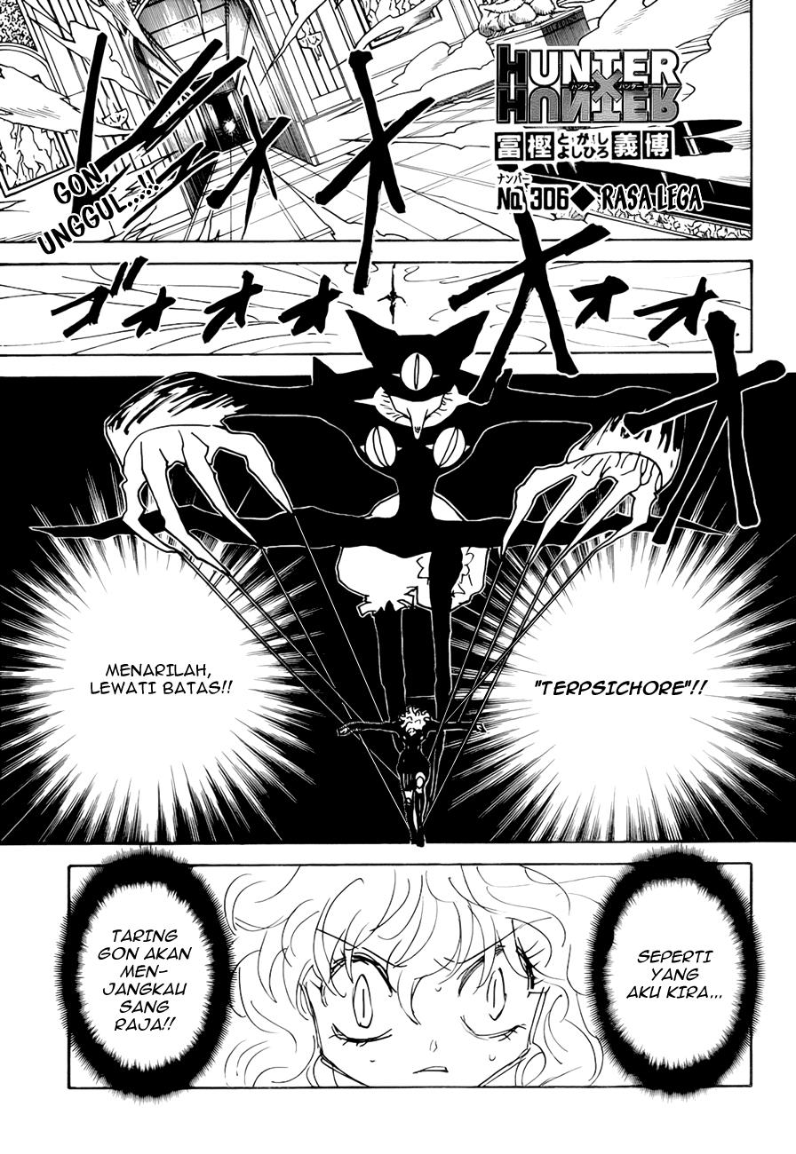 Manga Hunter x Hunter Chapter 306 gambar 2