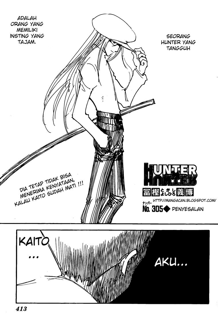 Manga Hunter x Hunter Chapter 305 gambar 2