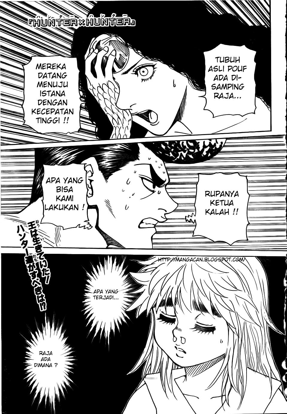 Manga Hunter x Hunter Chapter 302 gambar 2