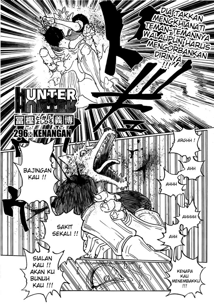 Manga Hunter x Hunter Chapter 296 gambar 2