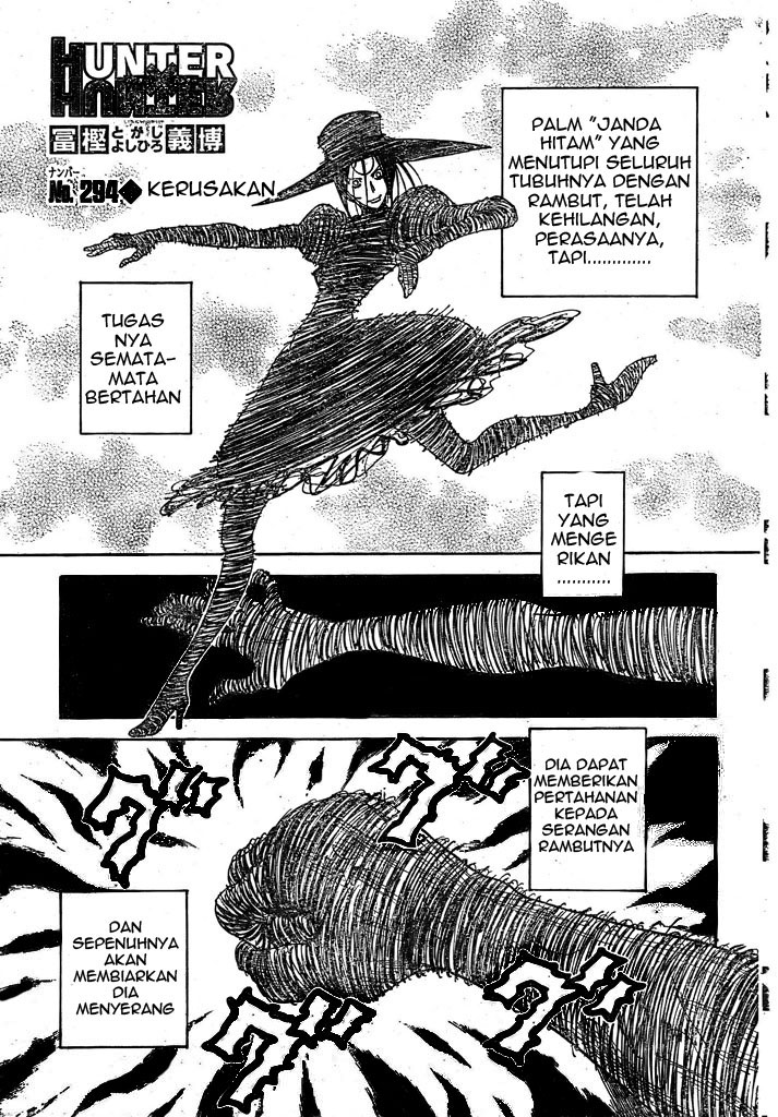 Manga Hunter x Hunter Chapter 294 gambar 2