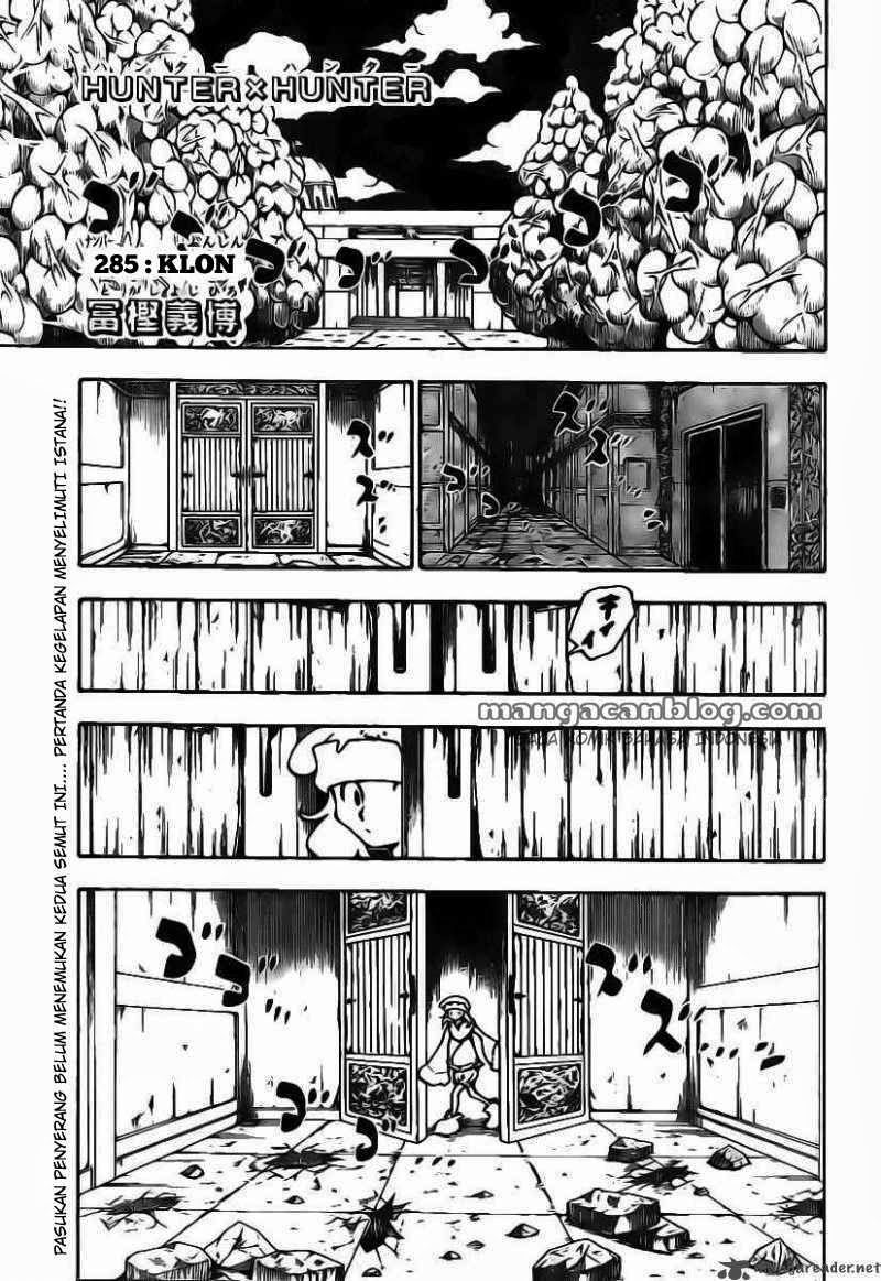 Manga Hunter x Hunter Chapter 285 gambar 2