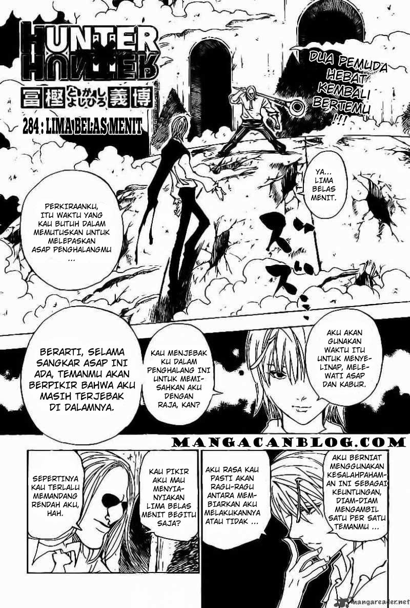 Manga Hunter x Hunter Chapter 284 gambar 2