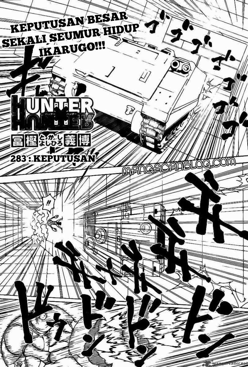 Manga Hunter x Hunter Chapter 283 gambar 2