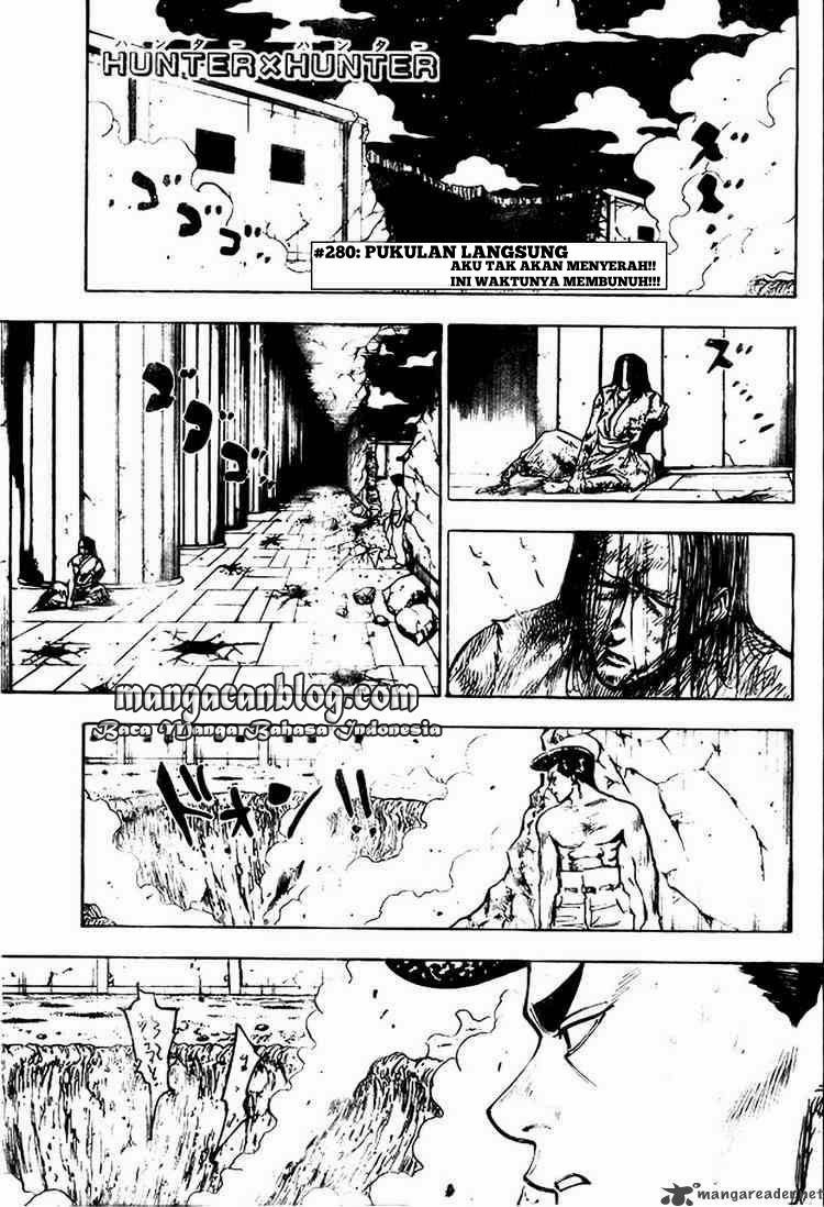 Manga Hunter x Hunter Chapter 280 gambar 2