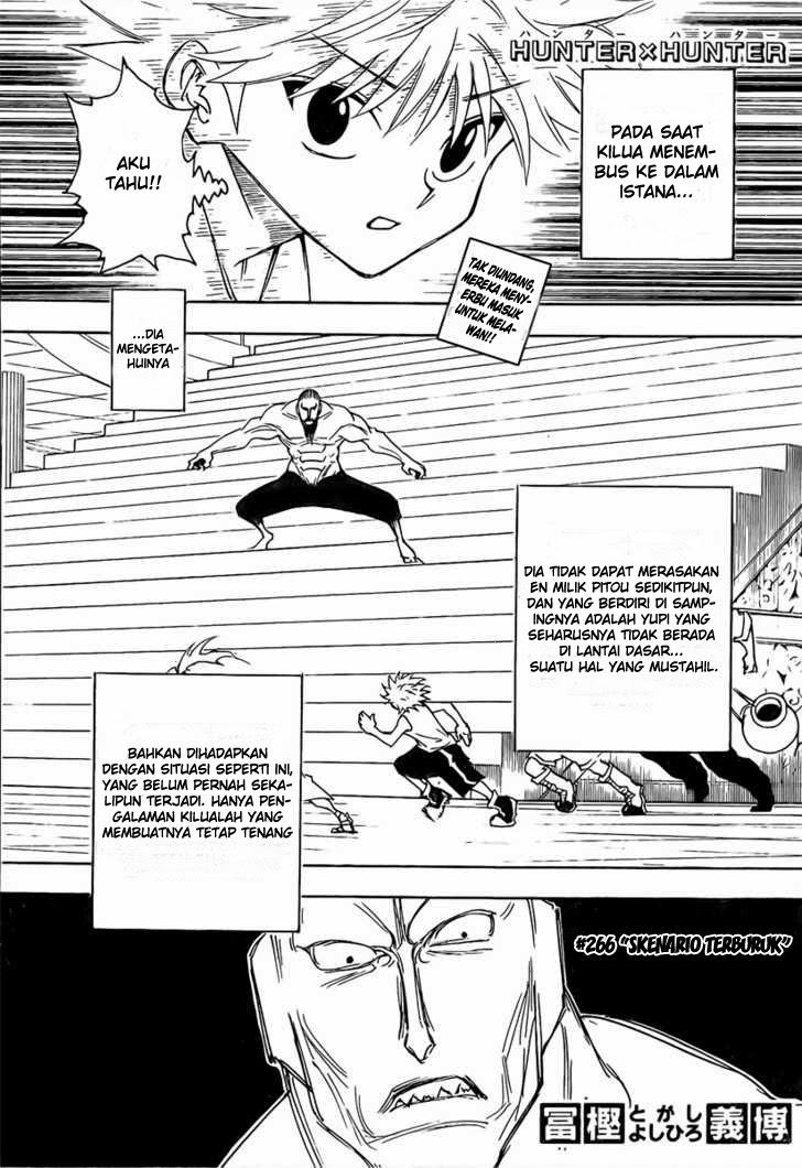 Manga Hunter x Hunter Chapter 266 gambar 2