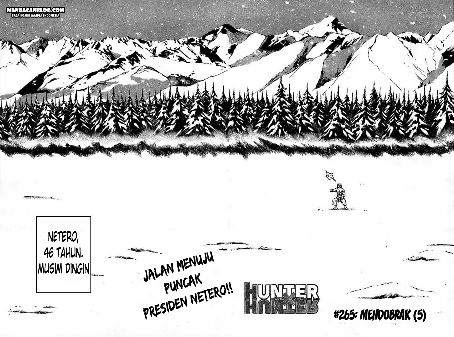 Manga Hunter x Hunter Chapter 265 gambar 2