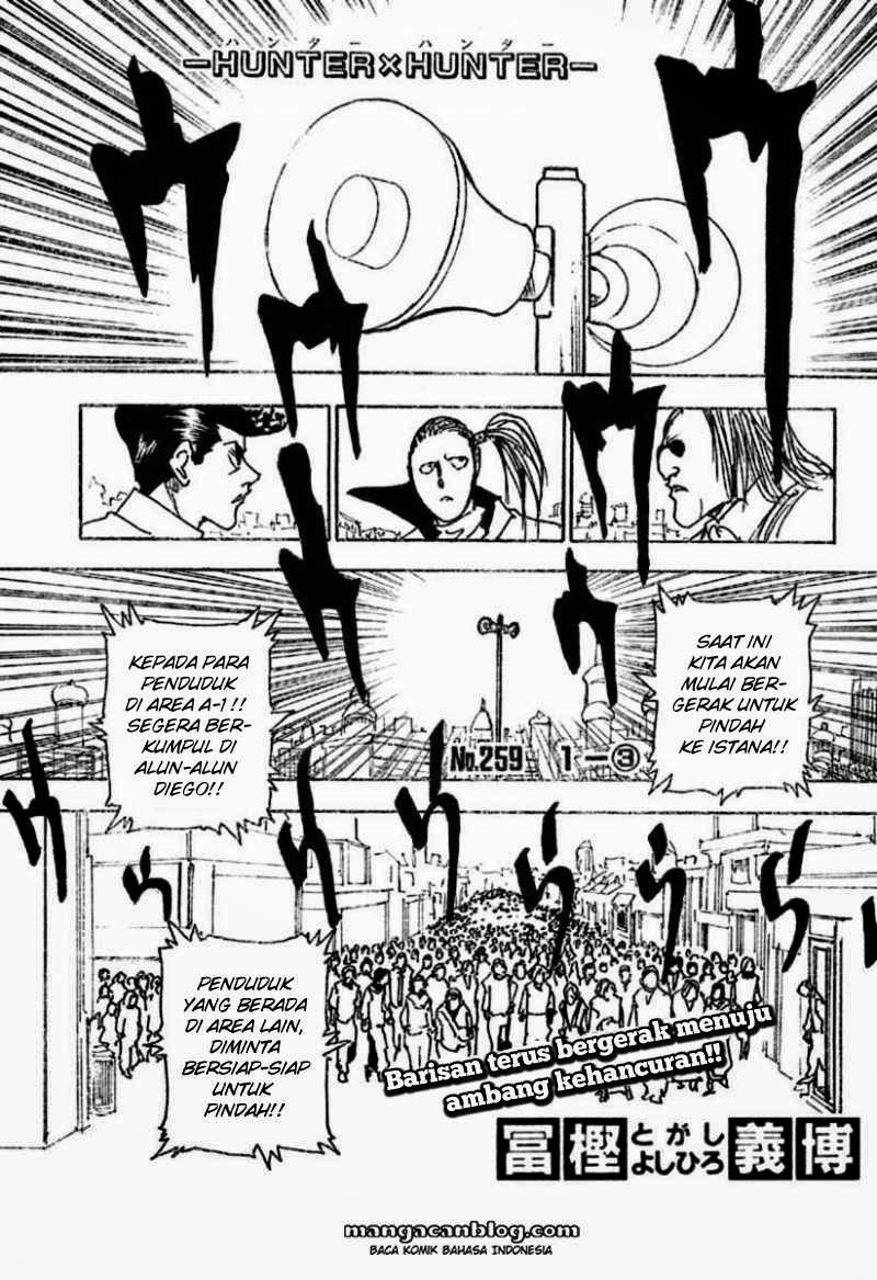 Manga Hunter x Hunter Chapter 259 gambar 2