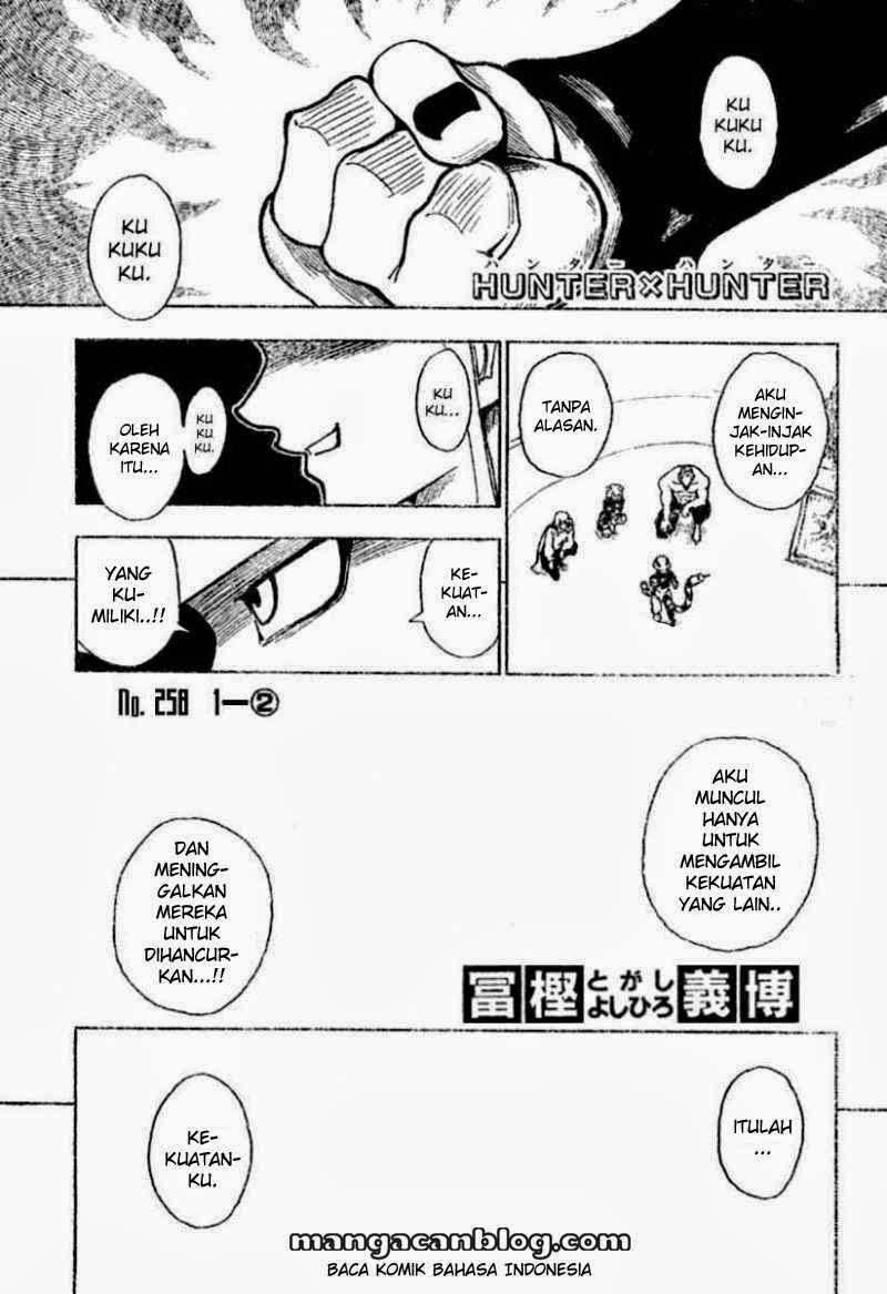 Manga Hunter x Hunter Chapter 258 gambar 2