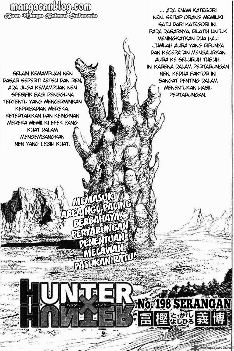 Manga Hunter x Hunter Chapter 198 gambar 2