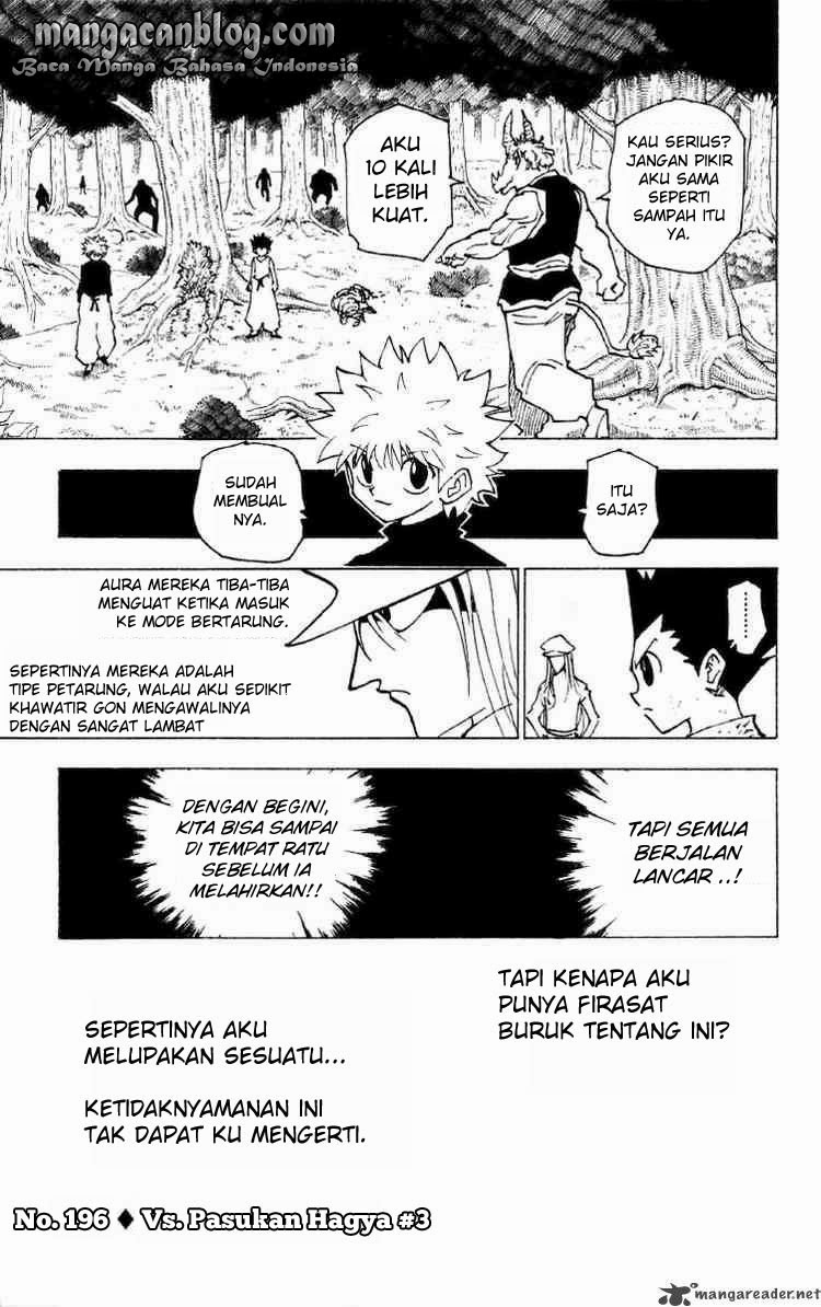 Manga Hunter x Hunter Chapter 196 gambar 2